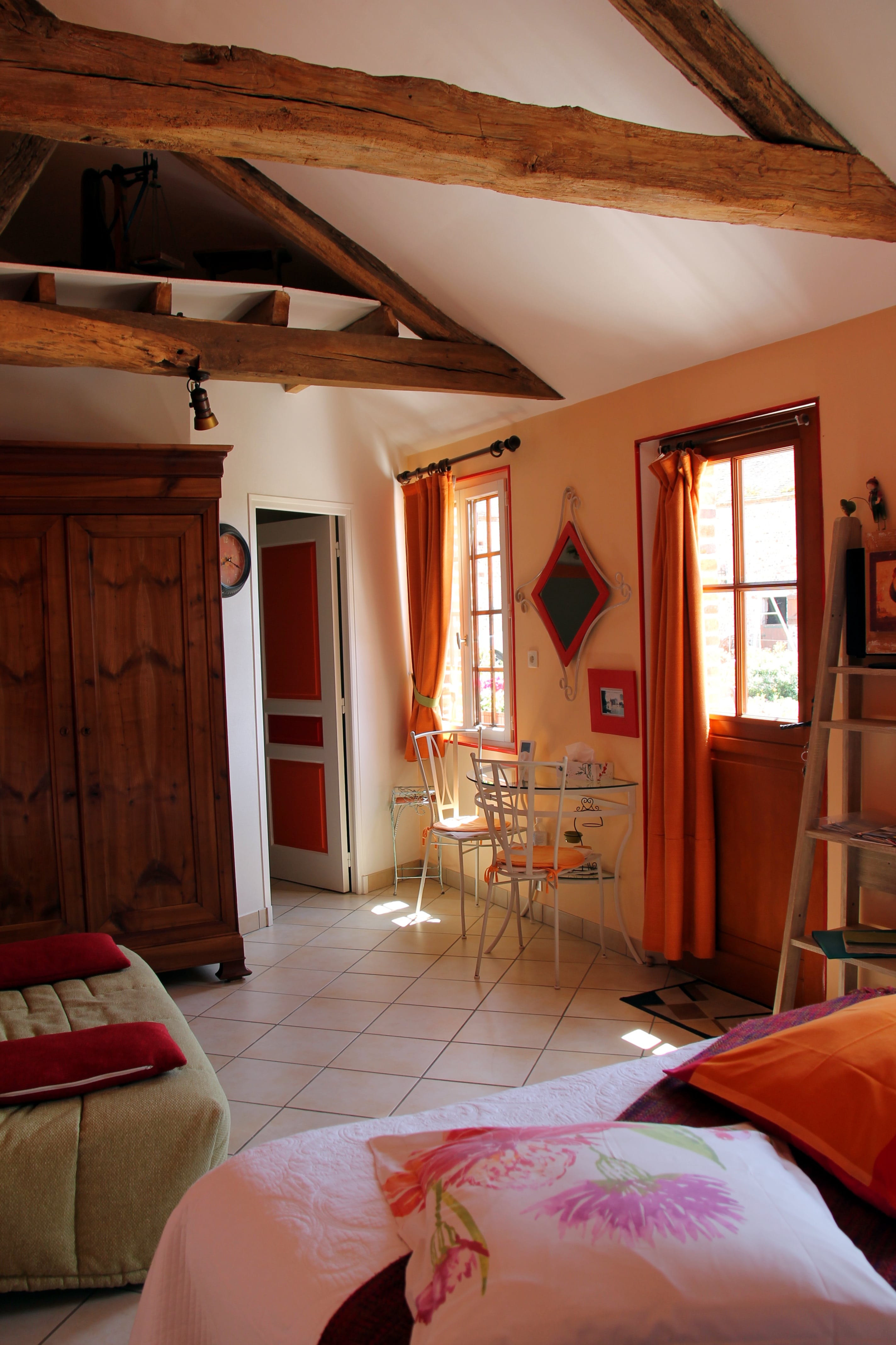 Chambre de l'Eglantier - Ferme de Champliveau