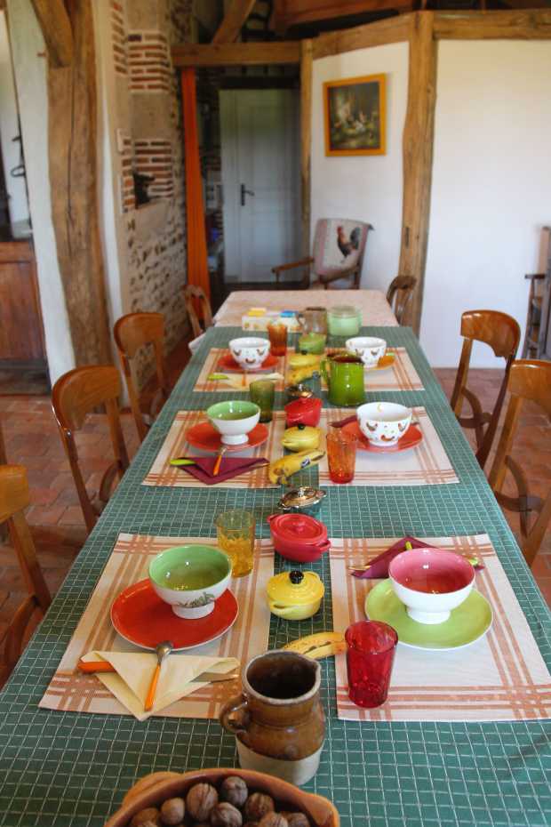 Petit-déjeuner - Ferme de Champliveau